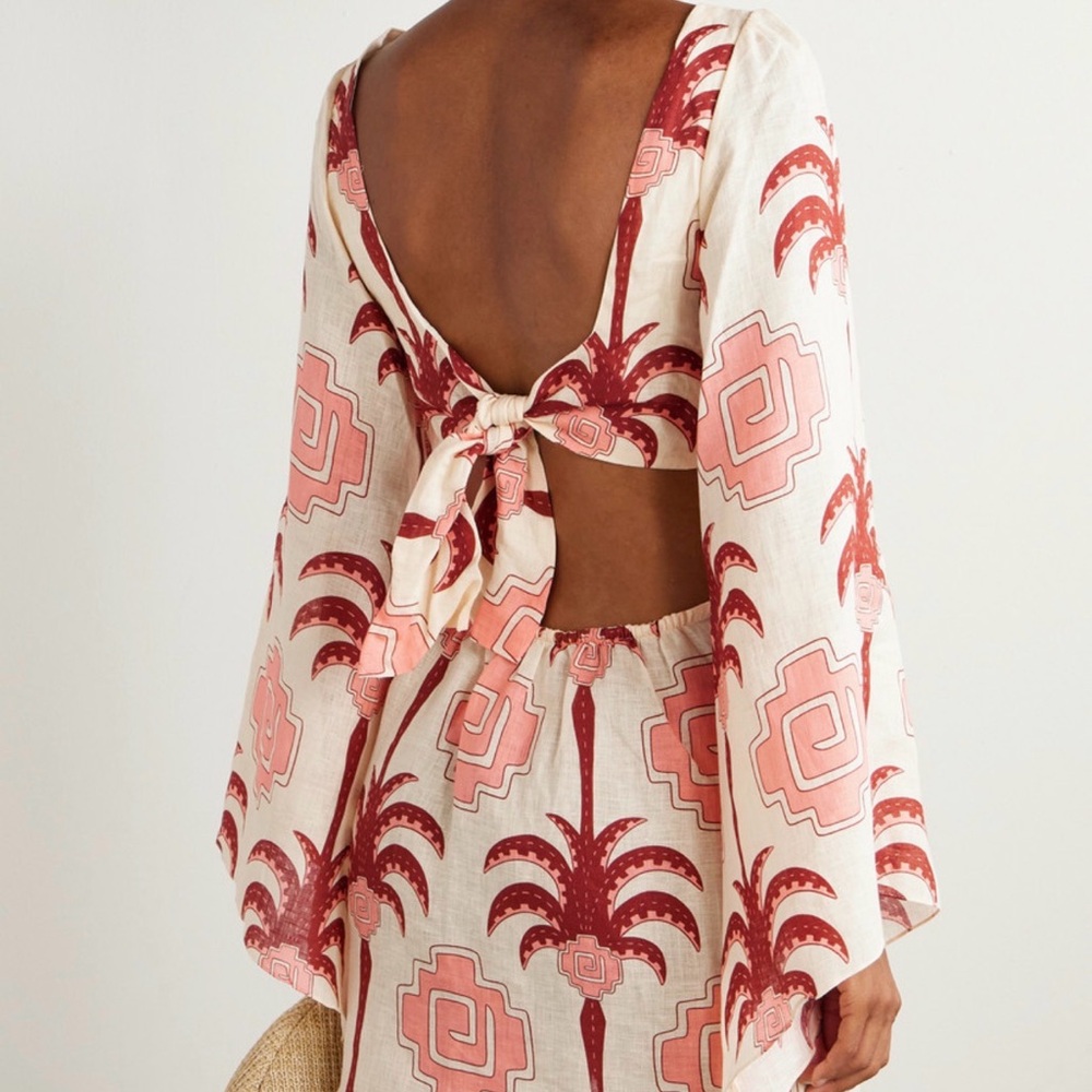 JOHANNA ORTIZ
Wave After Wave cutout linen mini dress - Picture 3 of 6